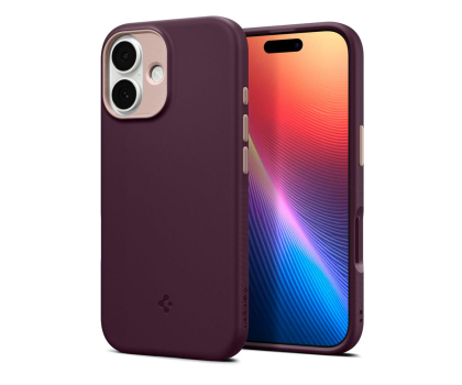 Etui / obudowa na smartfona Spigen Nano Pop Mag Magsafe do Iphone 17 Burgundy Bean